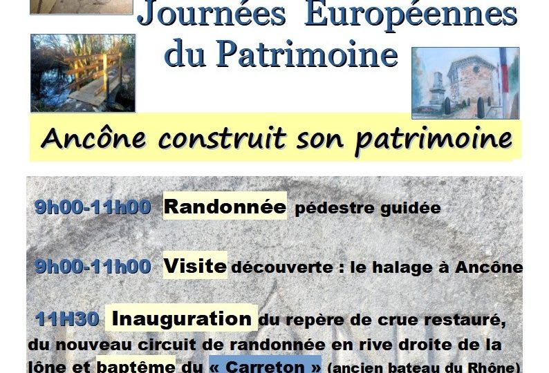 Journées Européennes du Patrimoine : Expositions Les Pastels de Bernard – acte 2 à Ancône - 0