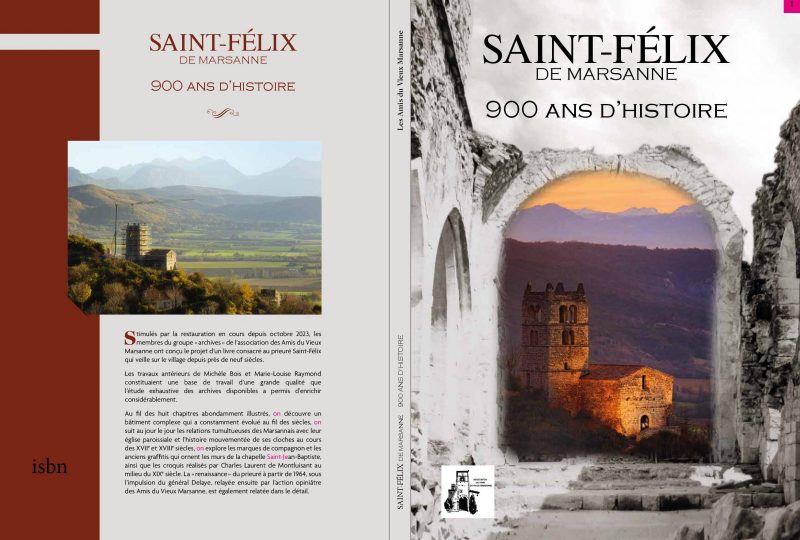 Journées Européennes du Patrimoine: Sortie et présentation du livre « Saint-Félix de Marsanne 900 ans d’Histoire » à Marsanne - 0