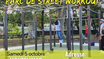 Inauguration du Parc de Street-Workout de Montélimar