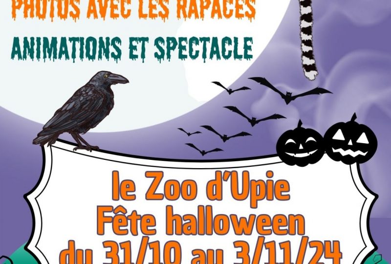 Le Zoo d’Upie fête Halloween à Upie - 0