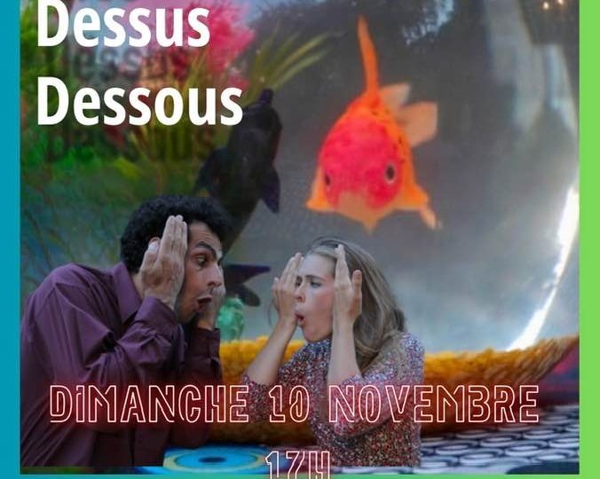 Théâtre: Avec Dessus Dessous à Sauzet - 0