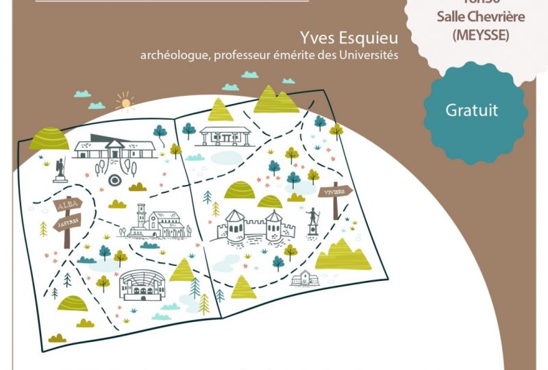 Conférence « Autour d’Alba et de Viviers, premiers témoignages du christianisme en Ardèche » par Yves Esquieu à Meysse - 0