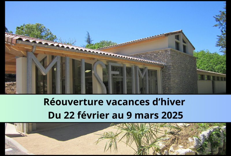 Vacances d’hiver 2025 au Muséum de l’Ardèche à Balazuc - 0