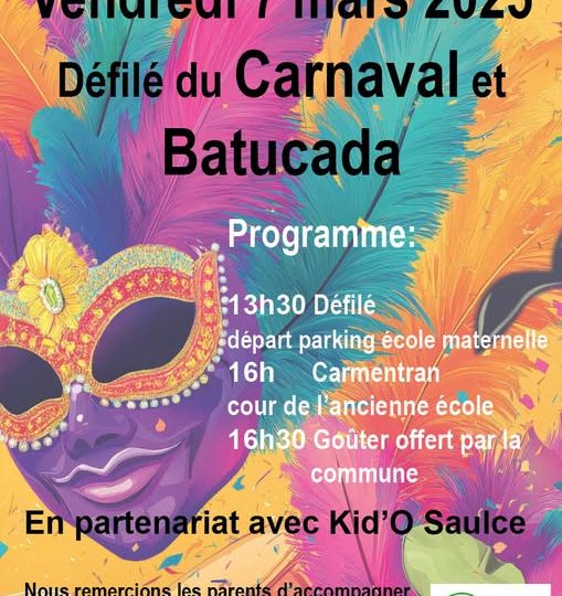 Carnaval et batucada à Saulce-sur-Rhône - 0